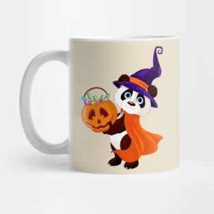 Panda Halloween Costume Mug